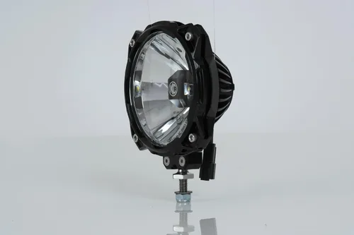 Vista 3 de KC HiLiTES 91305 Gravity LED Pro6 Single Wide-40 Beam con arnés de cableado e interruptor de luz LED iluminado - Sistema de paquete de par