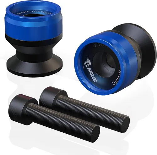 Vista 9 de MZS Carretes de balancín de 10 mm, deslizadores universales M10 x 1.25 y M10 X1.5 para motocicletas en negro CNC compatibles con EX250 EX300 EX650