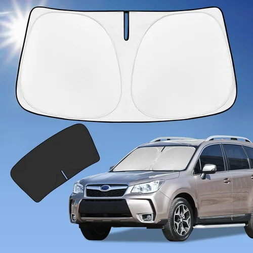 Vista 149 de Parasol de 4 capas para parabrisas, ajuste personalizado, tela 240T