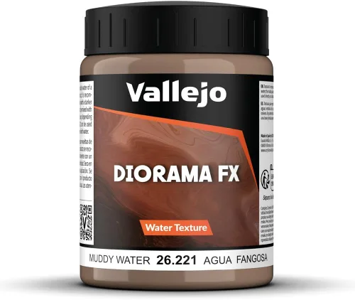 Vista 6 de Vallejo - Texturas de agua Diorama FX Efecto espuma 1.1 fl oz. (1.08 fl oz.)