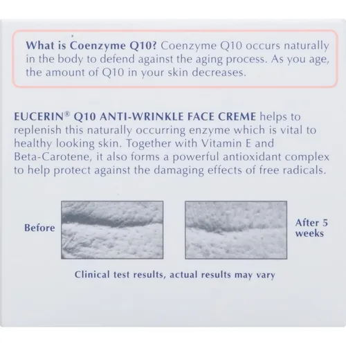 Vista 16 de Crema Eucerin para piel sensible, para rostro, con Q10, antiarrugas