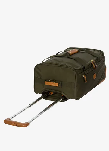 Vista 3 de Bric's Bolsa de lona con ruedas de 21 pulgadas, Negro -, X-bagX-travel Ultralight 21 Inch Rolling Duffle