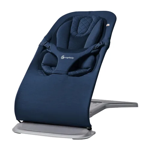 Vista 15 de Ergobaby Evolve Hamaca 3 en 1, Asiento Hamaca para Bebé Ajustable de Múltiples Posiciones, Se Adapta de Recién Nacido a Niño Pequeño, Carbón