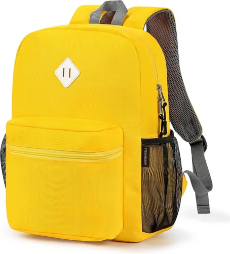 Vista 47 de Mochila para niños pequeños STEAMEDBUN para niños y niñas, mochila escolar para niños pequeños, Negro, 15 pulg., pequeña, Classic