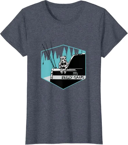Vista 59 de Camiseta American Bully Gang, Negro