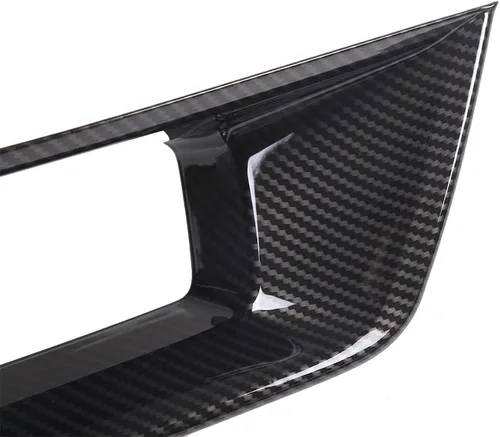 Vista 5 de Marco de ventilación de conducto de aire para parachoques delantero de automóvil para Chevrolet Corvette C7 Z06 2014-2019 cubierta de parachoques