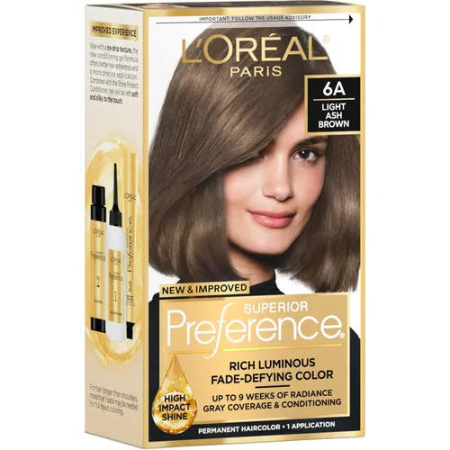 Vista 28 de L'Oreal Paris Superior Preference - Tinte permanente luminoso que desafía la decoloración para el cabello, tinte para el cabello hasta 9 semanas