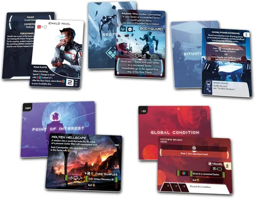 Vista 6 de Awaken Realms ISS Vanguard - Juego de mesa - Explora el espacio en un juego de estrategia cooperativa de ciencia ficción, emocionante aventura