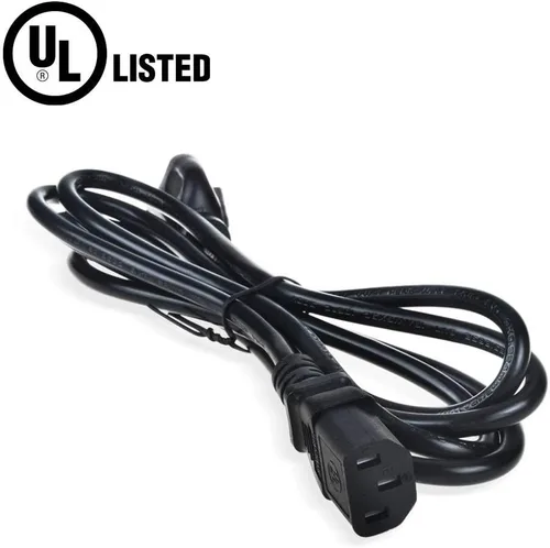 Vista 3 de Enchufe de cable de alimentación de CA con certificación UL de 6 pies/5.9 ft para reproductor de CD digital Rega Apollo-R Apollo