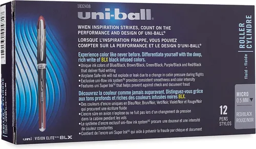 Vista 12 de Uni-ball Vision Elite BLX - Bolígrafos de infusión