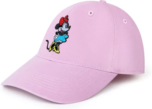 Vista 2 de Disney Gorra de béisbol para adultos, gorra ajustable de Minnie Mouse para papá
