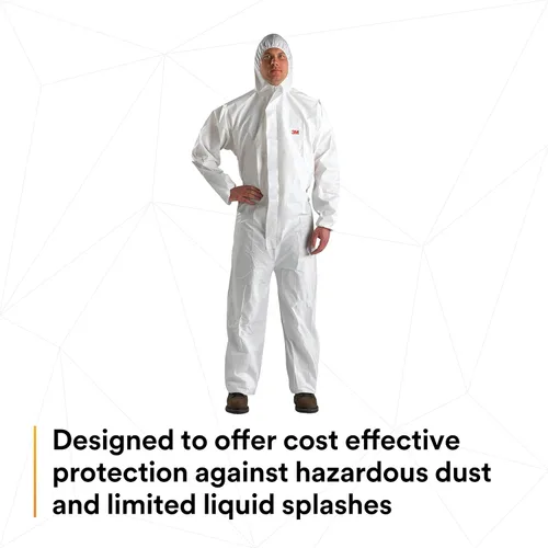 Vista 4 de 3M 4510Overoles desechables Blanco 25