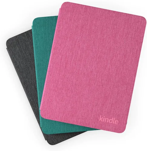 Vista 6 de Funda para Amazon Kindle Paperwhite y Kindle Colorsoft. Funda protectora ligera e impermeable - Tela