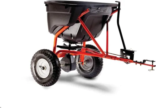 Vista 2 de Agri-Fab 45-0463 - Esparcidor de remolque de 130 libras y kit de rejilla esparcidora de 110-130 libras