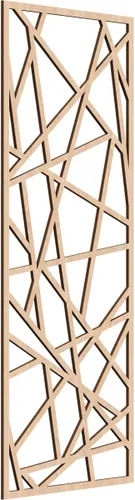 Vista 125 de Conway Paneles de pared decorativos de madera con calado, 9 3/8 pulgadas de ancho x 24 3/8 pulgadas de alto x 1/4 de alto, aliso