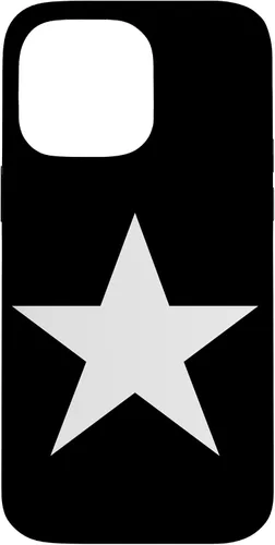 Vista 21 de Y2K Star On Front Black and White Mcbling Aesthetic 2000s Case for iPhone 17