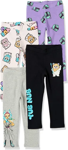 Vista 39 de Amazon Essentials Disney Marvel Star Wars Frozen Leggings para niñas y niños pequeños, multipaquetes