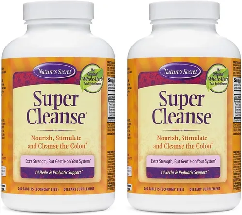 Vista 8 de Nature's Secret - Super Cleanse, 200 comprimidos
