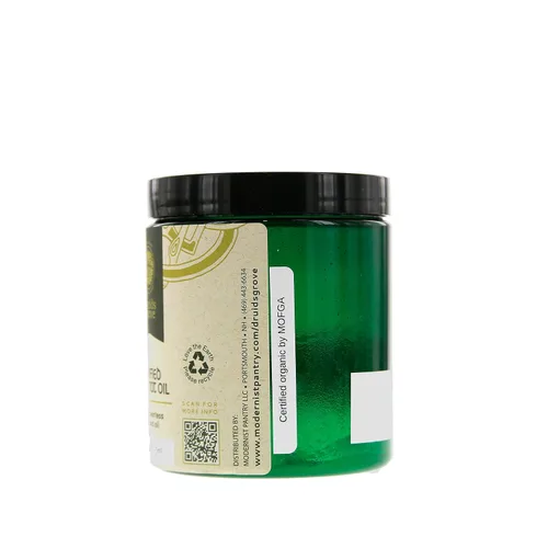 Vista 6 de Druids Grove Aceite de coco orgánico purificado, vegano, sin OMG, sin gluten, 16 onzas líquidas