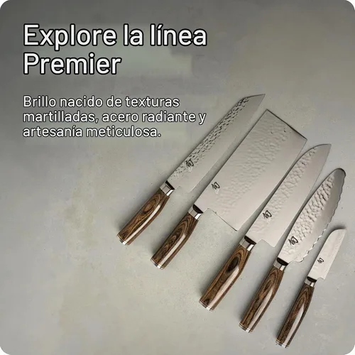 Vista 6 de Shun Premier - Juego de cuchillos para carne, 4 piezas, cuchillos de 5 pulgadas, juego de cuchillos japoneses hechos a mano, núcleo VG-MAX