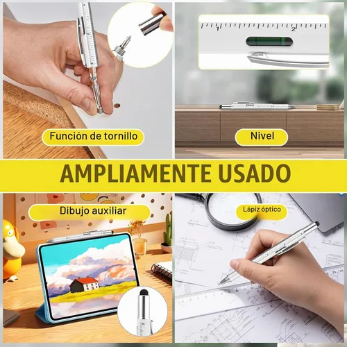 Vista 5 de 12 piezas de múltiples herramientas a granel, día del padre para Plateado