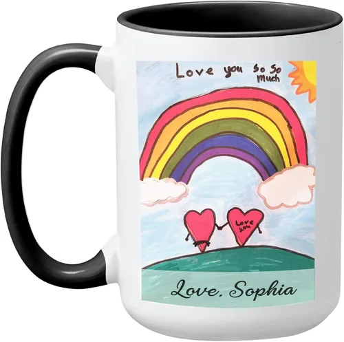 Vista 23 de Let's Make Memories Taza con foto personalizada, taza de café personalizada, tu foto, para cualquier ocasión, cumpleaños, para él, para ella