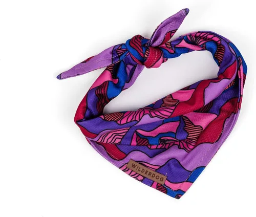 Vista 16 de Wilderdog Bandana para perro con material ligero de malla de mezcla de poliéster de secado rápido en agave