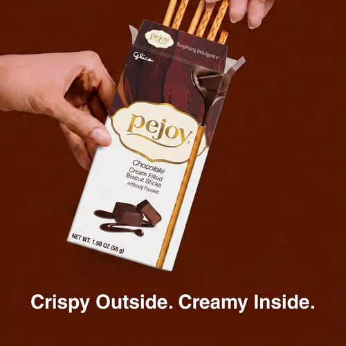 Vista 4 de Pejoy galleta palito de chocolate, 1.98 onzas (paquete de 10)