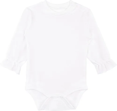 Vista 7 de Taffy - Vestido bordado de bautizo para bebé, 6 piezas, de 0 a 3 meses, color blanco, Blanco
