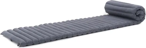 Vista 29 de Leewadee - Colchón de piso plegable - Futón japonés enrollable -Alfombra de tatami triple pliegue - Cama de piso para invitados - Colchón de camping