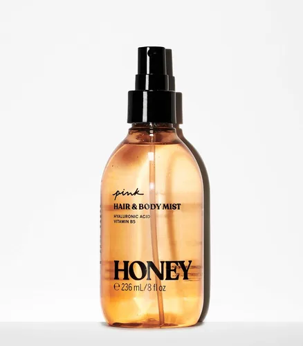 Vista 2 de Victoria's Secret Niebla para el cabello y el cuerpo PINK, Miel - 8 fl oz