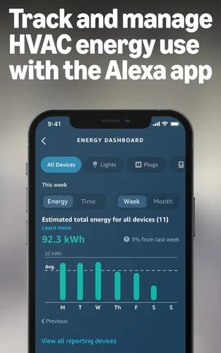 Vista 3 de Amazon Smart Thermostat (seminuevo): ahorra dinero y energía, compatible con Alexa y Ring, requiere cable tipo C