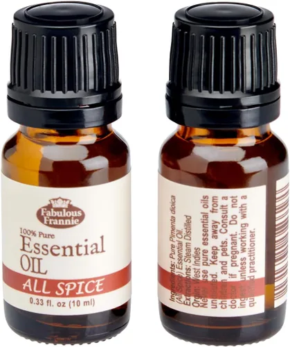Vista 2 de Fabulous Frannie Aceite esencial All Spice 100% puro, sin diluir, 0.3 fl oz (paquete de 1)
