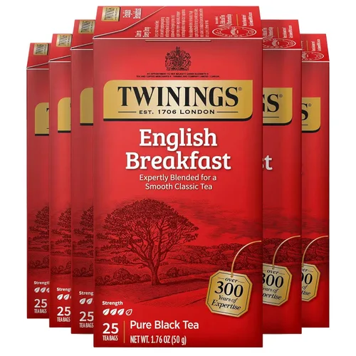 Vista 77 de Twinings Bolsas de té negro Blackcurrant Breeze envueltas individualmente, 20 unidades (paquete de 1), dulce, sabor picante, con cafeína, disfruta
