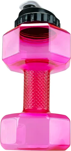 Vista 8 de Southern Homewares Botella de agua con forma de mancuernas de 2.2 L, para ejercicio, gimnasio, fitness, deportes, entrenamiento, portátil, Azul