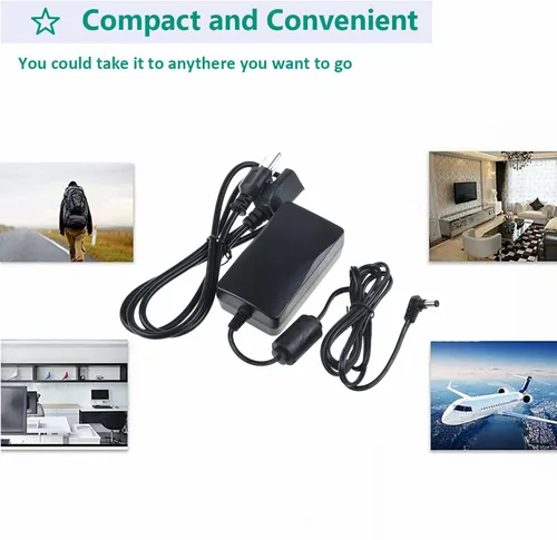 Vista 3 de 4 nuevos adaptadores de CA de 8 V compatibles con Cisco 341-0206-02 CP-PWR-Cube-3 Cargador de cable de alimentación PSU