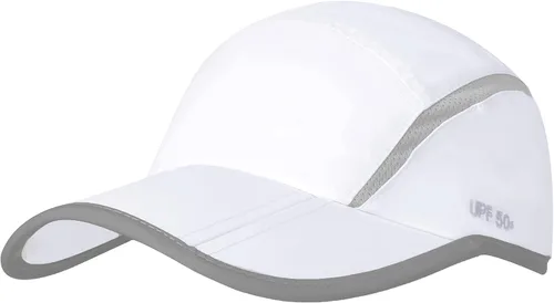 Vista 13 de ELLEWIN Gorra de béisbol unisex UPF 50 sin estructura, con pico grande y plegable