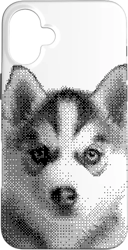 Vista 22 de Cute Siberian Husky for Dog Mom and Paw Parents Case for iPhone 16