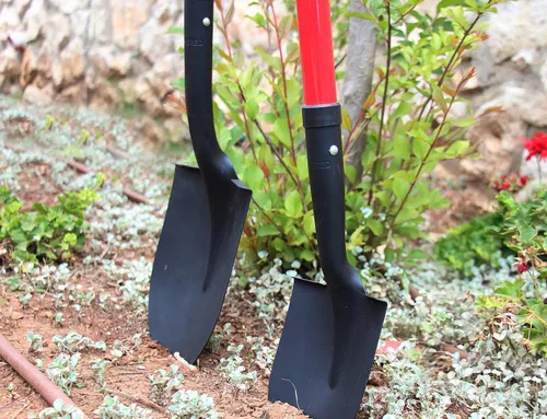 Vista 6 de TABOR TOOLS Pala con hoja redondeada y cómodo mango de agarre en D de 31 pulgadas de fibra de vidrio, pala de excavación. J201A.