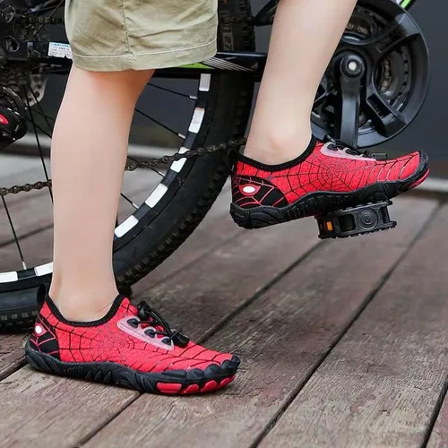 Vista 3 de Zapatos deportivos para niños, zapatos de agua ligeros, zapatos de natación para playa, zapatos descalzos, antideslizantes, transpirables