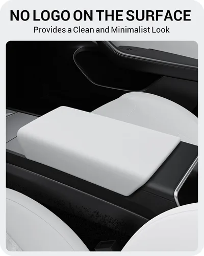 Vista 7 de BASENOR Funda para reposabrazos de consola central para Tesla Model Y Juniper/Model 3 Highland 2025 2026 [antideslizante] [sin logo] Accesorios