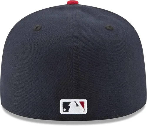 Vista 6 de New Era 59FIFTY Boston Red Sox Navy MLB 2017 Auténtica Colección En Campo Alternate Gorra