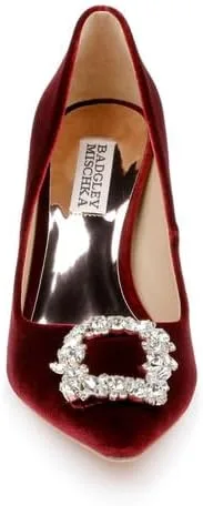 Vista 10 de Badgley Mischka Cher Pump - Zapatos de tacón de aguja para mujer con tacón de aguja de 3.75