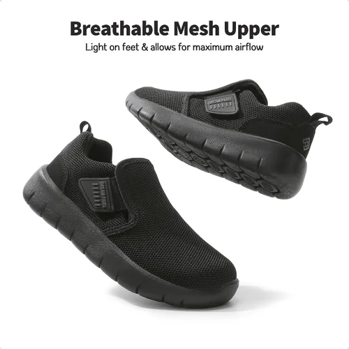Vista 3 de DREAM PAIRS Zapatos deportivos transpirables para correr para niños y niñas