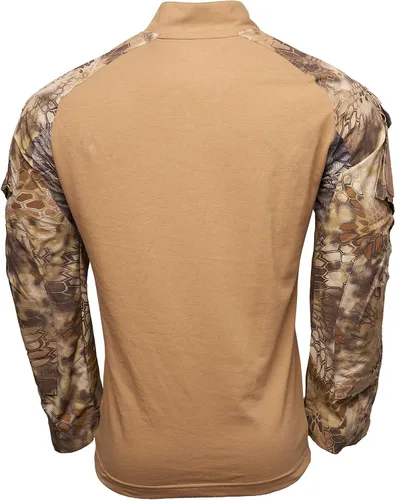 Vista 3 de Kryptek Rugby táctico de manga larga para hombre