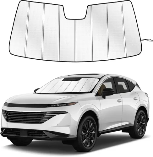 Vista 36 de Parasol para parabrisas para Honda CR-V 2017-2022, diseño plegable de acordeón de ajuste personalizado, accesorios de automóvil, protector de visera
