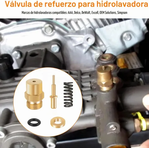 Vista 2 de 7110117 Válvula de impulso de lavadora a presión para kit de válvula