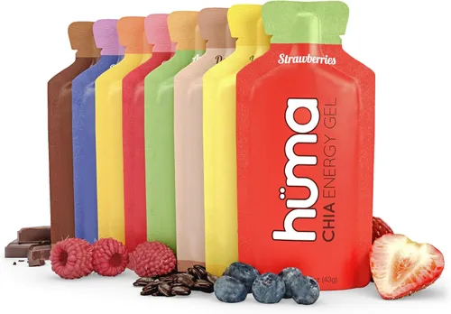 Vista 13 de Gel energético Huma Chia Energy Gel, 24 unidades, 1 Geles energéticos amigables con el estómago de comida real