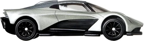 Vista 2 de Hot Wheels Vehículo Aston Martin a escala 1:64 de películas de Blockbuster, TV y videojuegos, réplicas icónicas para jugar o exhibir, regalo