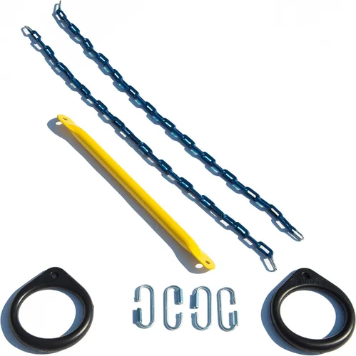 Vista 6 de Combo de anillo y trapecio para columpio de Swing-N-Slide NE 4488, 1, Negro